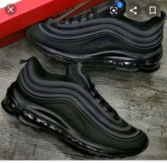 Moda Tênis air max 97 ,preto💣