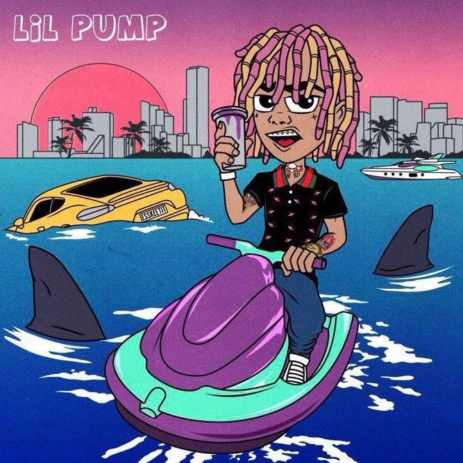 Fashion Lil pump - crazy