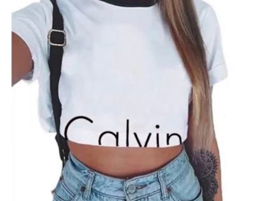 Moda cropped calvin klein 