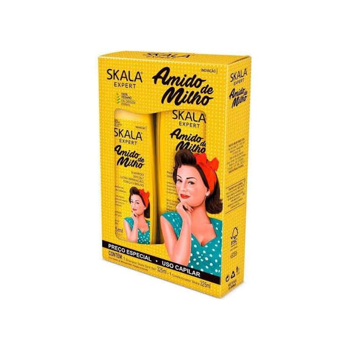 Producto Kit shampoo & condicionador Amido de Milho