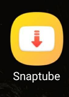 App Snaptube - Descargar Videos y Música Gratis