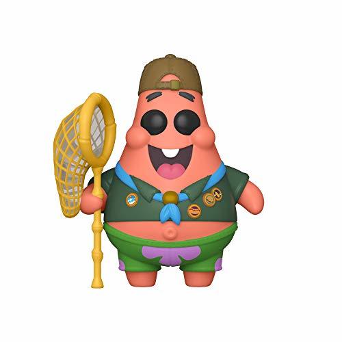 Game Funko- Pop Animation: Sponge Bob-Patrick in Camping Gear Figura Coleccionable, Multicolor