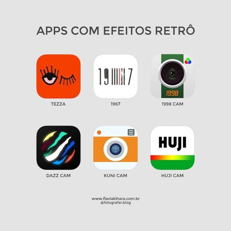 App 5 aplicativos de edições com efeito retrô 