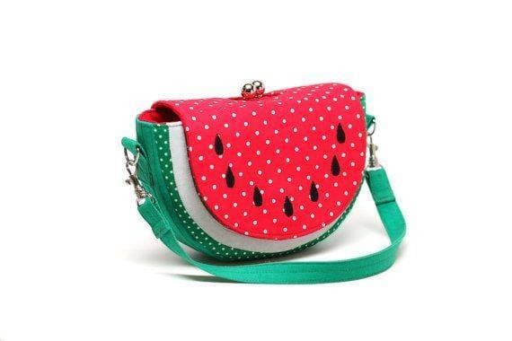 Moda Bolsa de melancia🍉👜