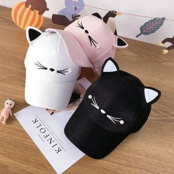 Moda Bonés de gatinhos 🐈🎩