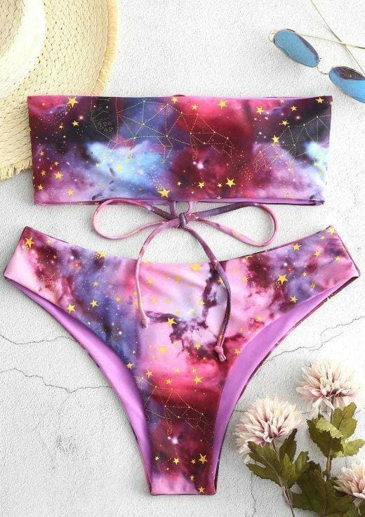 Fashion Biquíni de espaço 👙