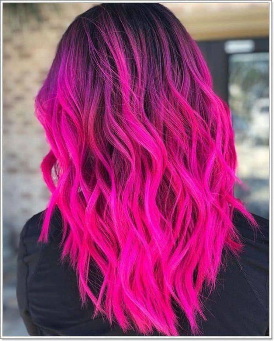 Moda Pink hair 💇❣️