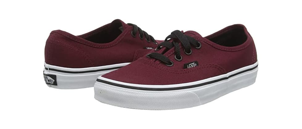 Producto Vans Authentic, Zapatillas de Tela Unisex, Borgoña