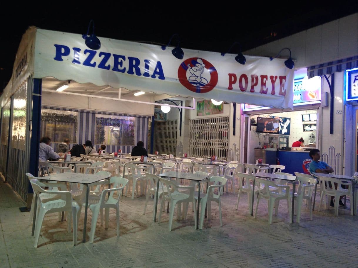 Restaurants Pizzería Popeye Fontana. Playa de San Juan