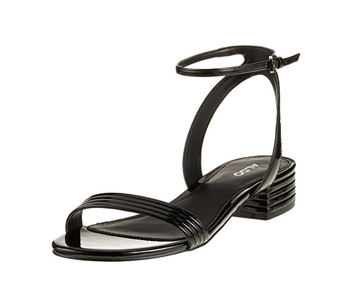 Product ALDO Izzie, Sandalias con Punta Abierta para Mujer, Negro