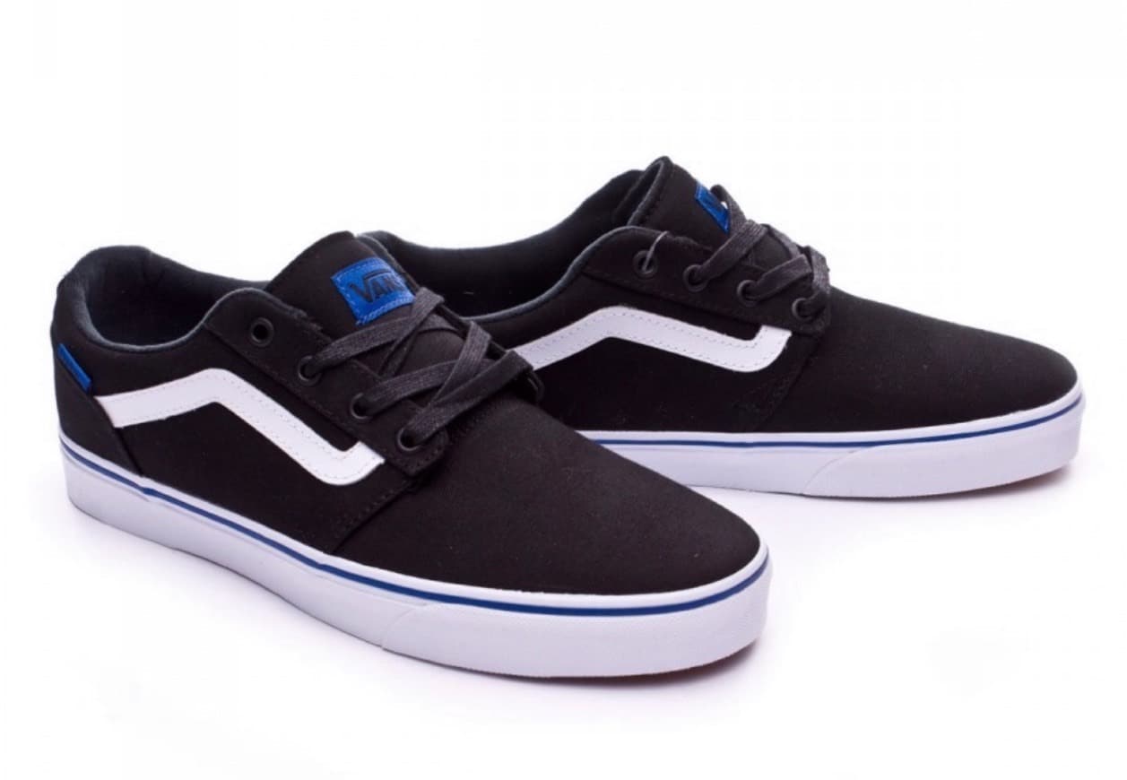 Moda Vans Ward Canvas, Zapatillas Hombre, Negro