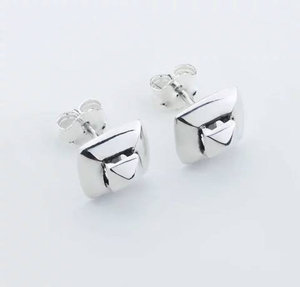 Product Pendientes de plata lisa 