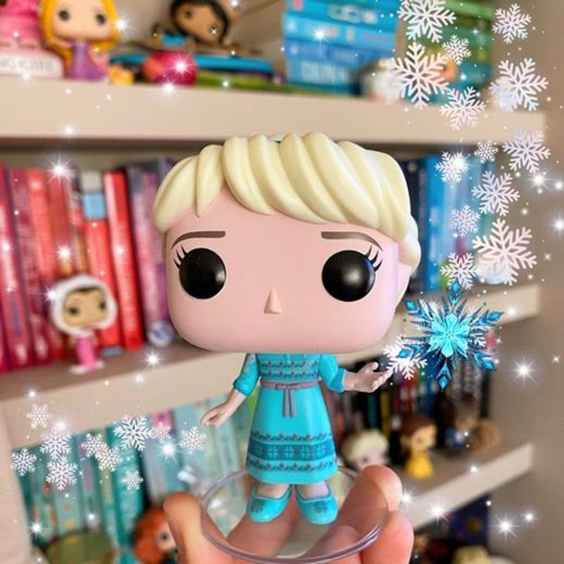 Game Funko- Pop Disney: Frozen 2-Young Elsa Figura Coleccionable, Multicolor