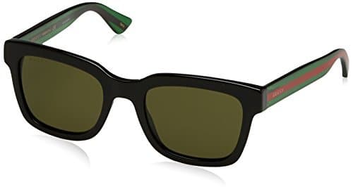 Fashion Gucci GG0001S, Gafas de Sol para Hombre, Negro