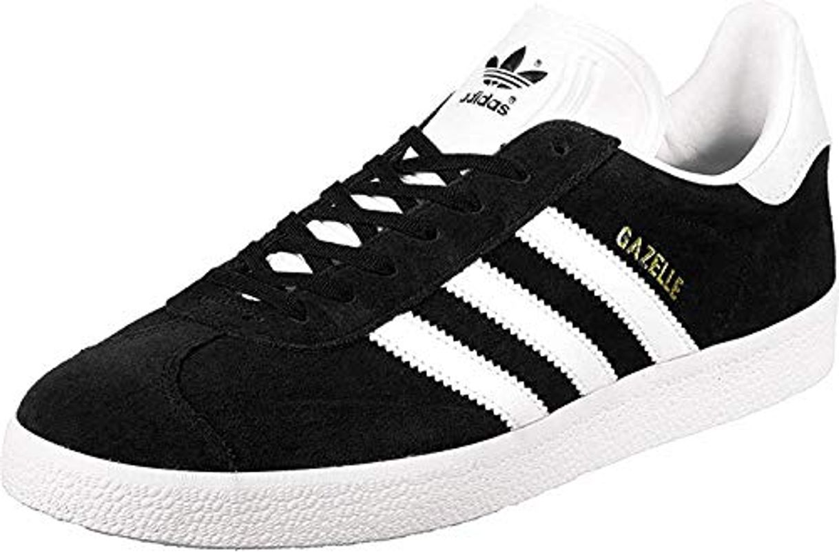 Moda adidas Originals Gazelle, Zapatillas Unisex Adulto, Varios colores (Core Black/White/Gold Metalic)