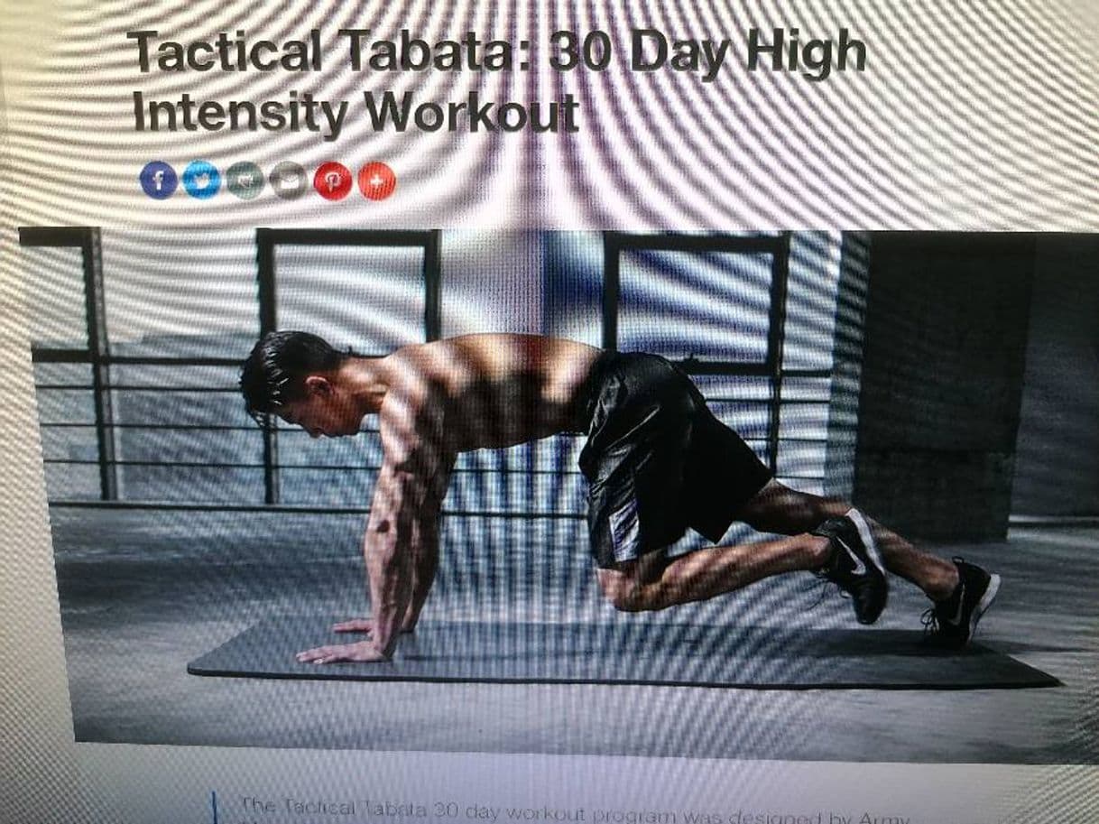 Moda Tactical Tabata 30 (Metabolic Monday's) Total Body to burn some ...