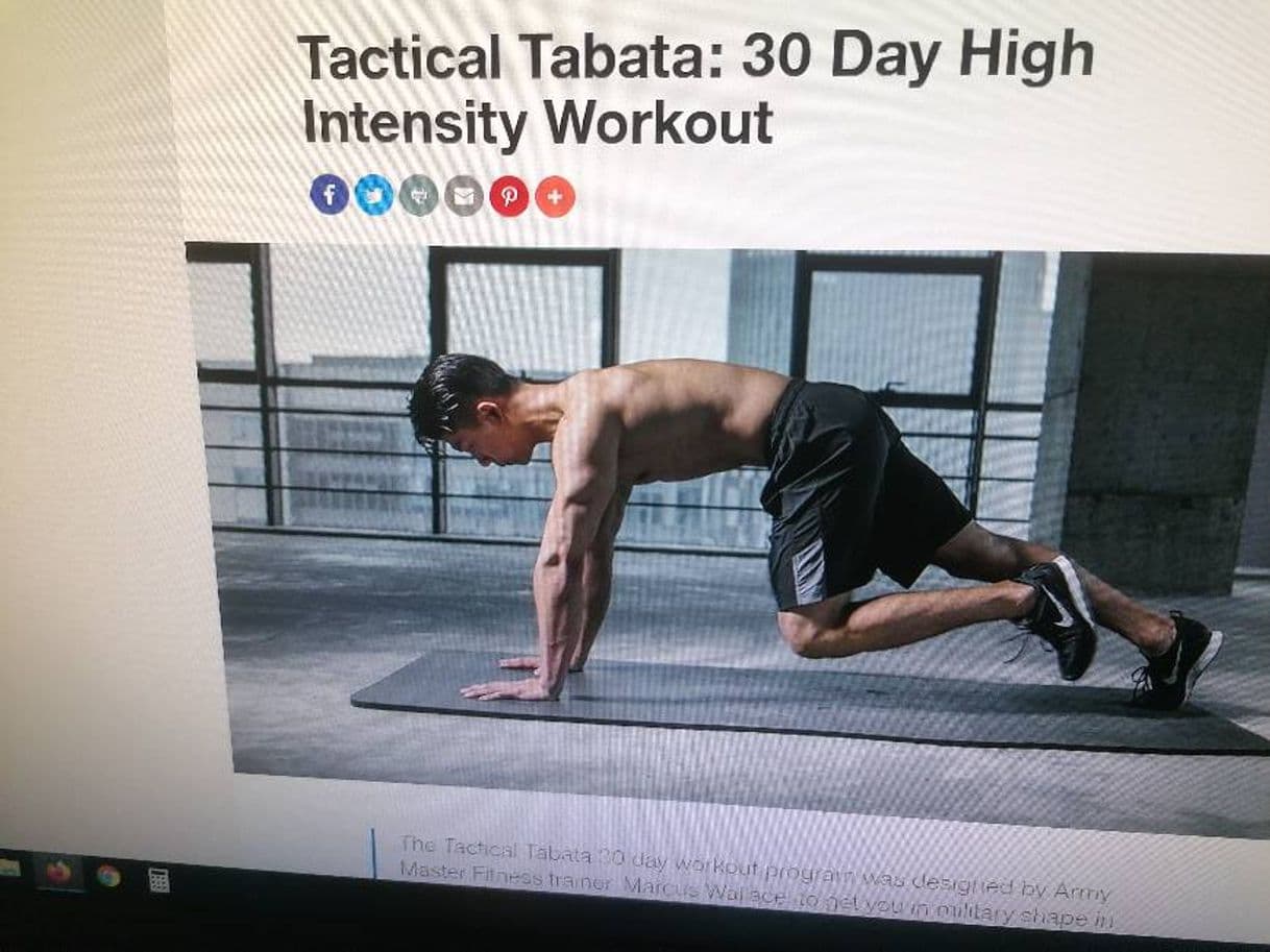 Moda Tactical Tabata (15 min express) Workout - YouTube