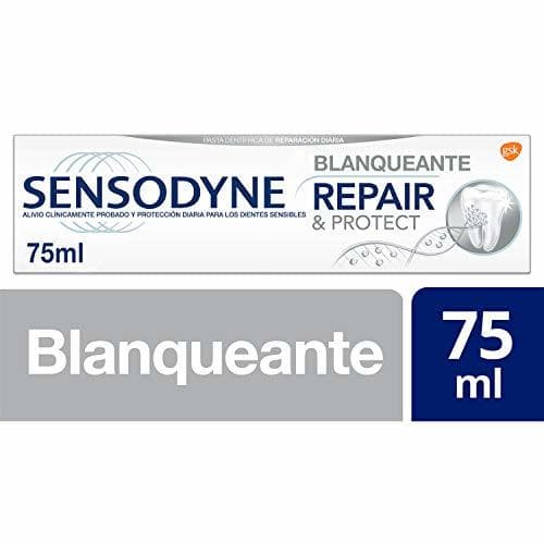 Belleza Sensodyne Pasta de Dientes Repair & Protect Blanqueante