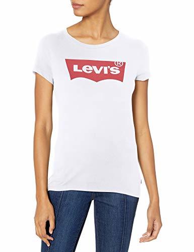 Producto Levi's Women's Slim Crew Neck Tee Shirt, Core Batwing White