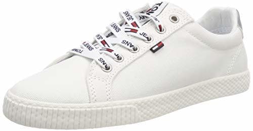 Producto Tommy Hilfiger Tommy Jeans Casual Sneaker, Zapatillas para Mujer, Blanco