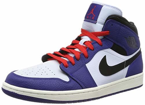 Moda Jordan 1 Mid Se, Zapatos de Baloncesto para Hombre, Multicolor