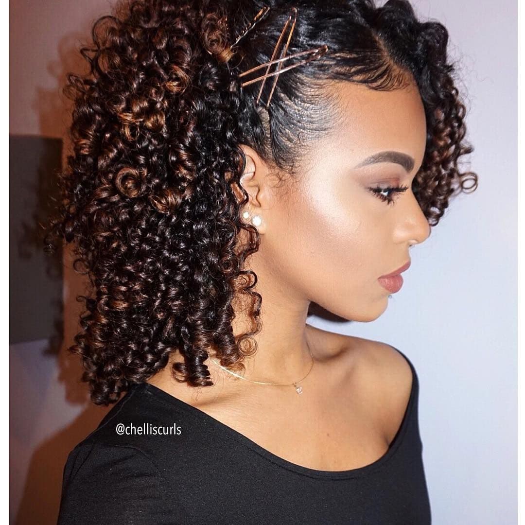 Fashion 111 Best Penteados para cabelos cacheados images | Curly hair ...