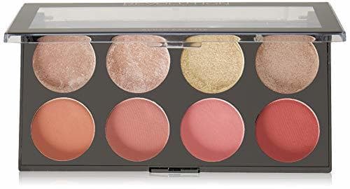 Belleza Makeup Revolution Ultra Blush Palette Blush Goddes Paleta 8 różów do policzków