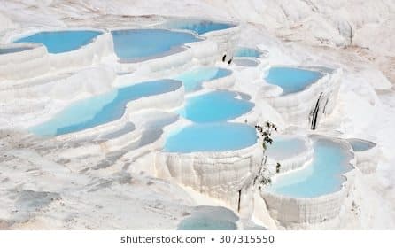 Place Travertines of Pamukkale (thermal pools)