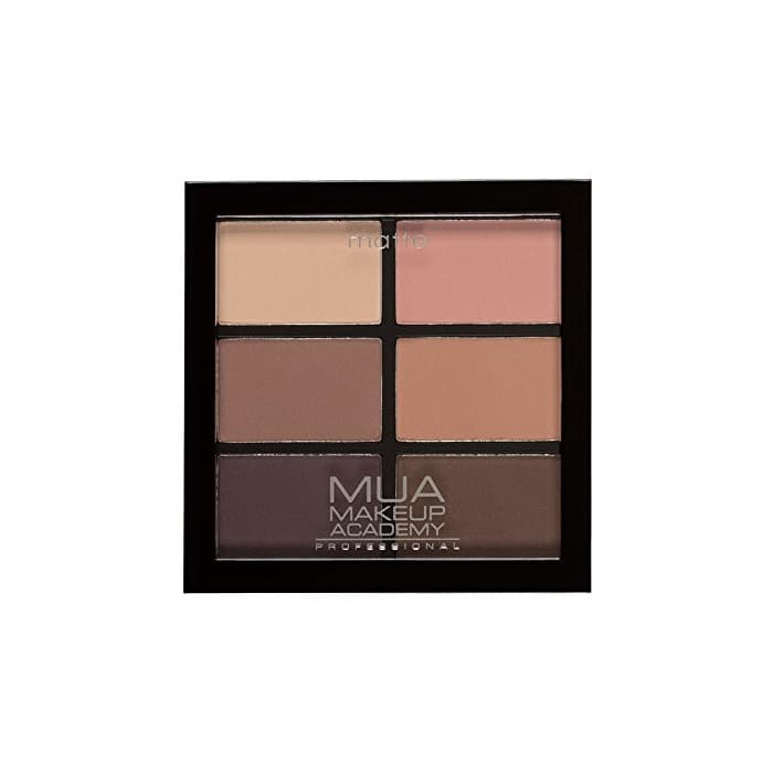 Beauty Mua - 6 sombra sombra de ojos paleta - suave Suedes - mate Browns