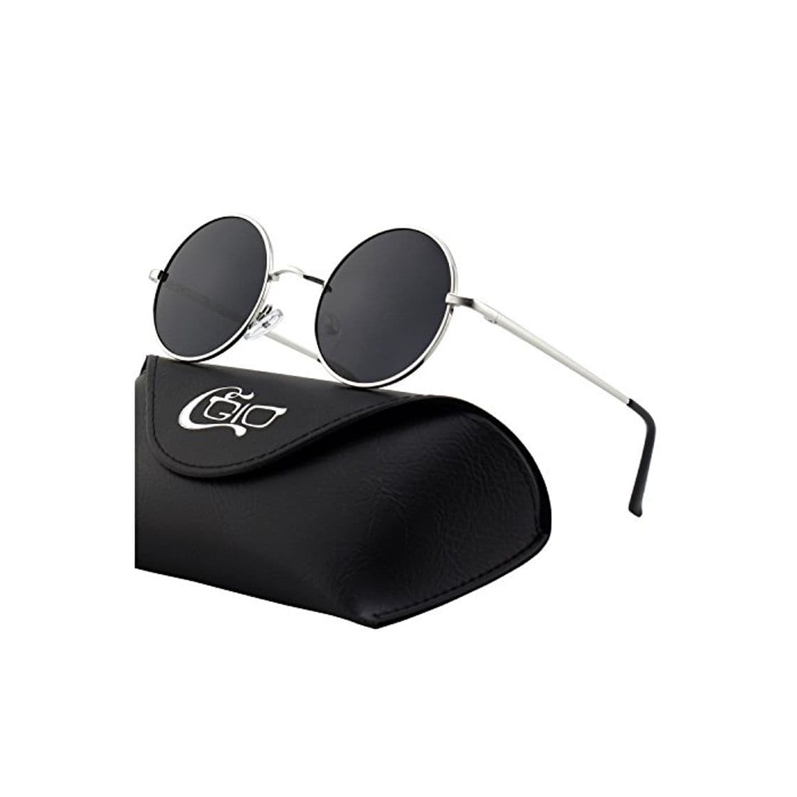 Product CGID E01 Estilo Vintage Retro Lennon inspirado círculo metálico redondo gafas de