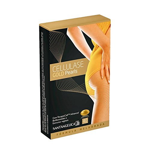 Beauty Cellulase Gold Pearls Anti Cellulite 40 Capsules by Cellulase