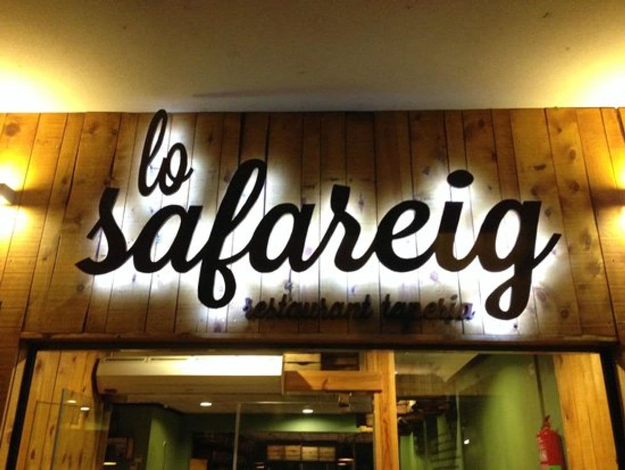 Restaurantes Lo Safareig