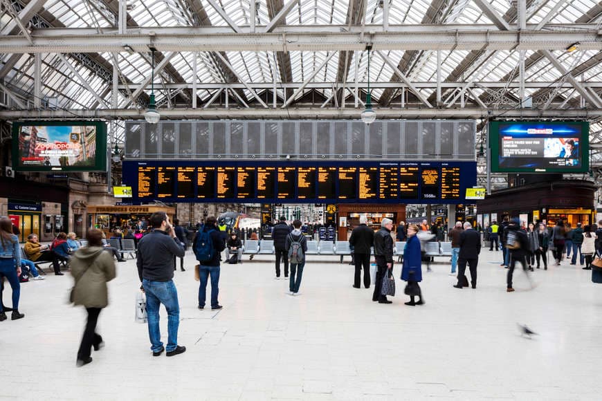 Lugar Glasgow Central Station