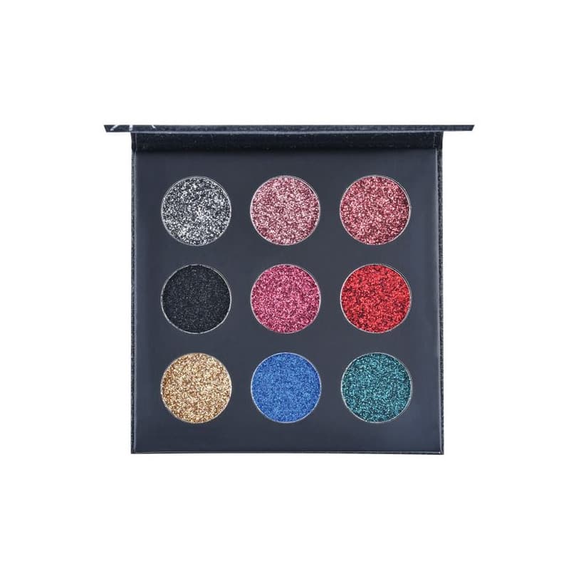 Producto Paleta De Sombra Shine Glitter Black