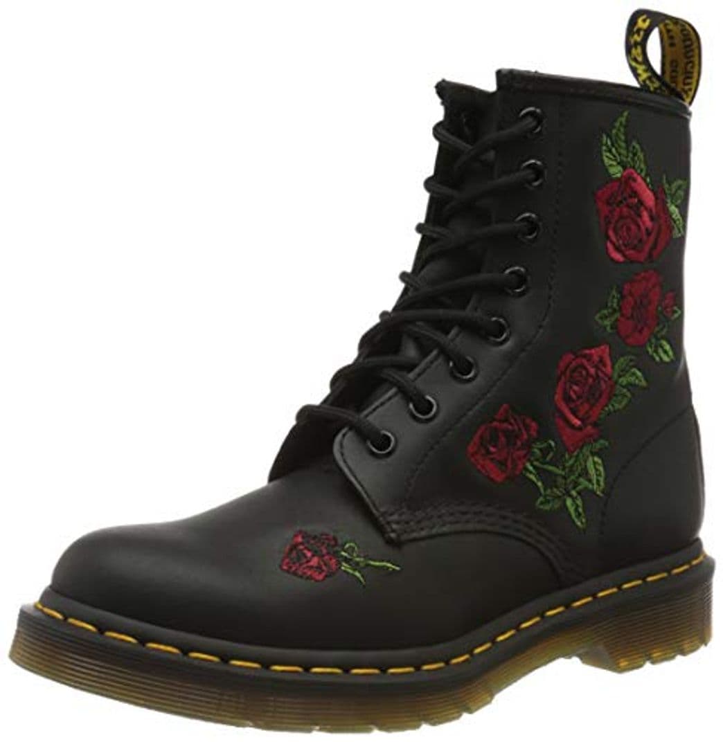 Fashion crocs Dr. Martens, Zapatos de Escalada para Mujer, Negro