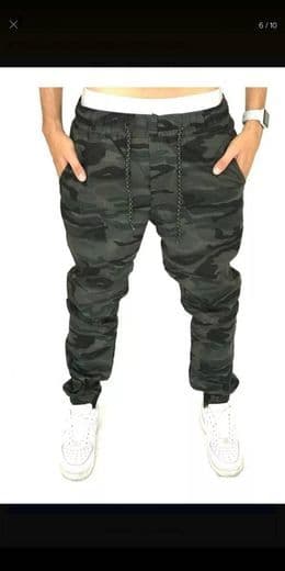 Producto Calça Jogger Masculina Skinny Camufladas Ou Preta C Elastico