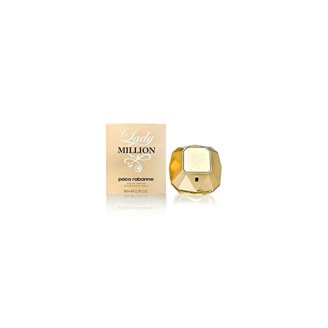 Belleza PACO RABANNE LADY MILLION agua de perfume vaporizador 80 ml