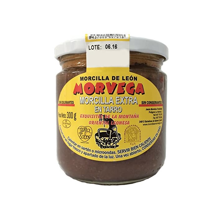 Producto Morcilla de León Morvega