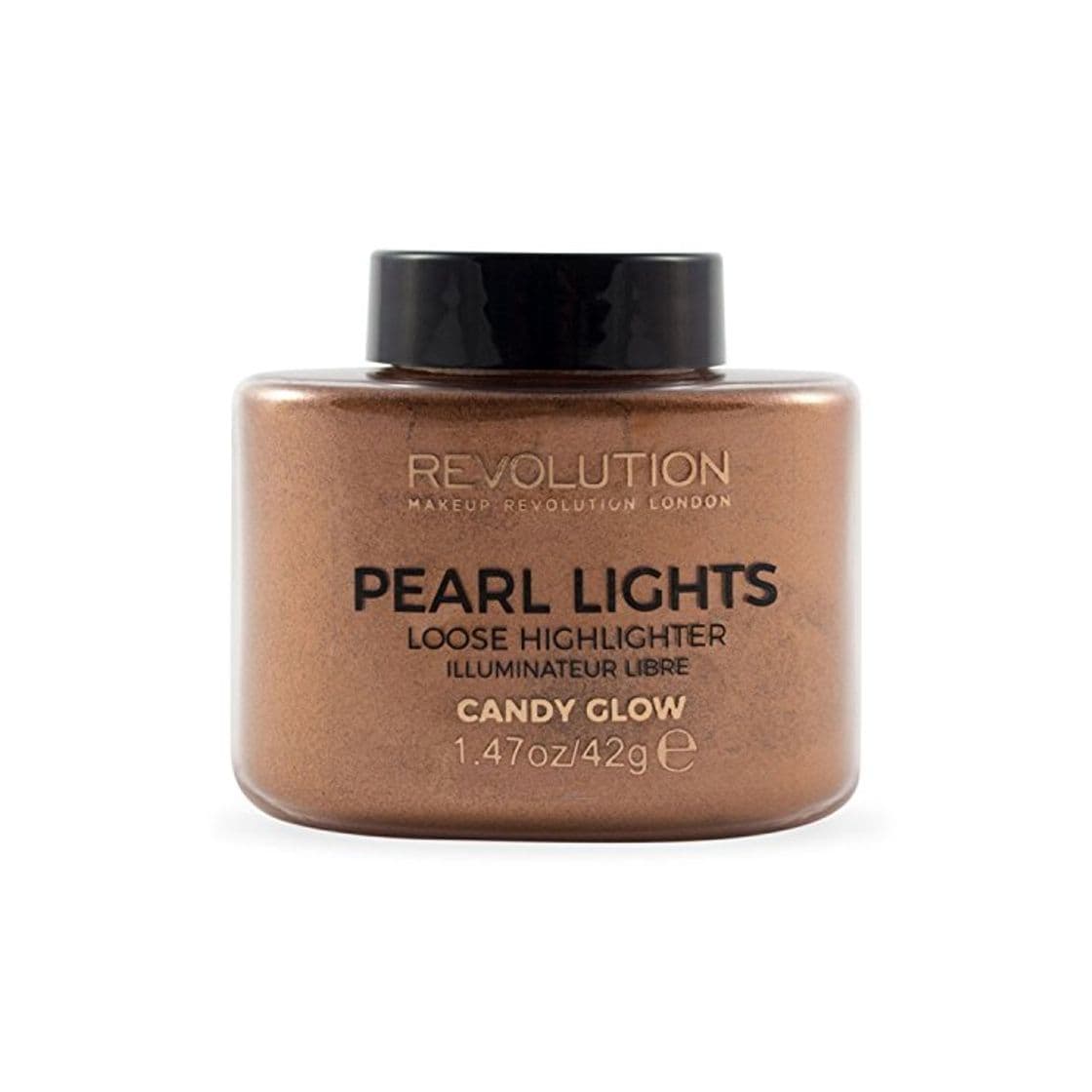 Product Makeup Revolution Pearl Lights Loose Highlighter Candy Glow Puder rozświetlający sypki 25g