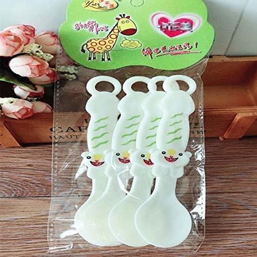 Producto 4 piezas Kawaii PP baby tea café cuchara cocina vajilla infantil Talheres