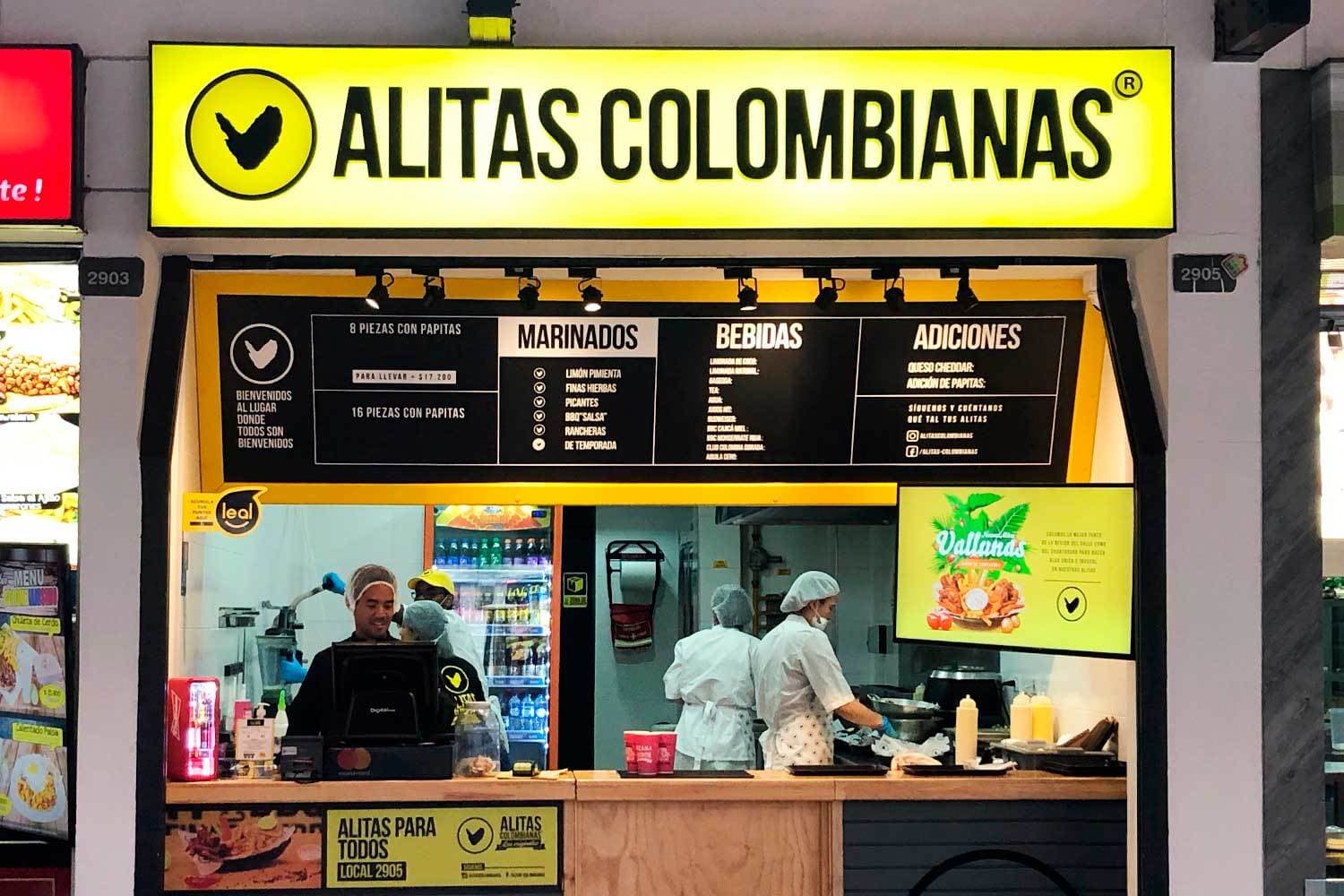 Restaurants Alitas Colombianas