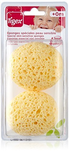 Product Tigex 80601251 - Pack de 2 esponjas naturales