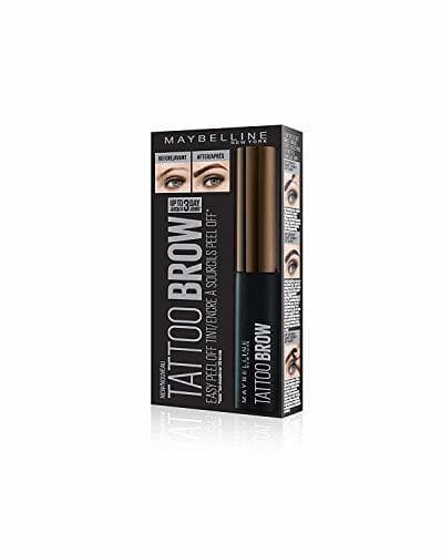 Beauty Maybelline Brow Tattoo Gel Tinte para Cejas Rubias u Castañas Claras