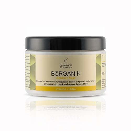 Producto Profesional Cosmetics Borganik Anti Frizz Mask - Mascarilla con Extractos Orgánicos y