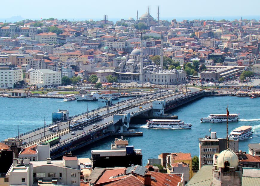 Lugar Galata Bridge