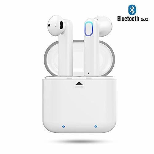 Electrónica Auriculares Bluetooth 5.0 Ayete Auriculares Inalámbricos Mini Twins Sonido Estéreo In-Ear Cascos