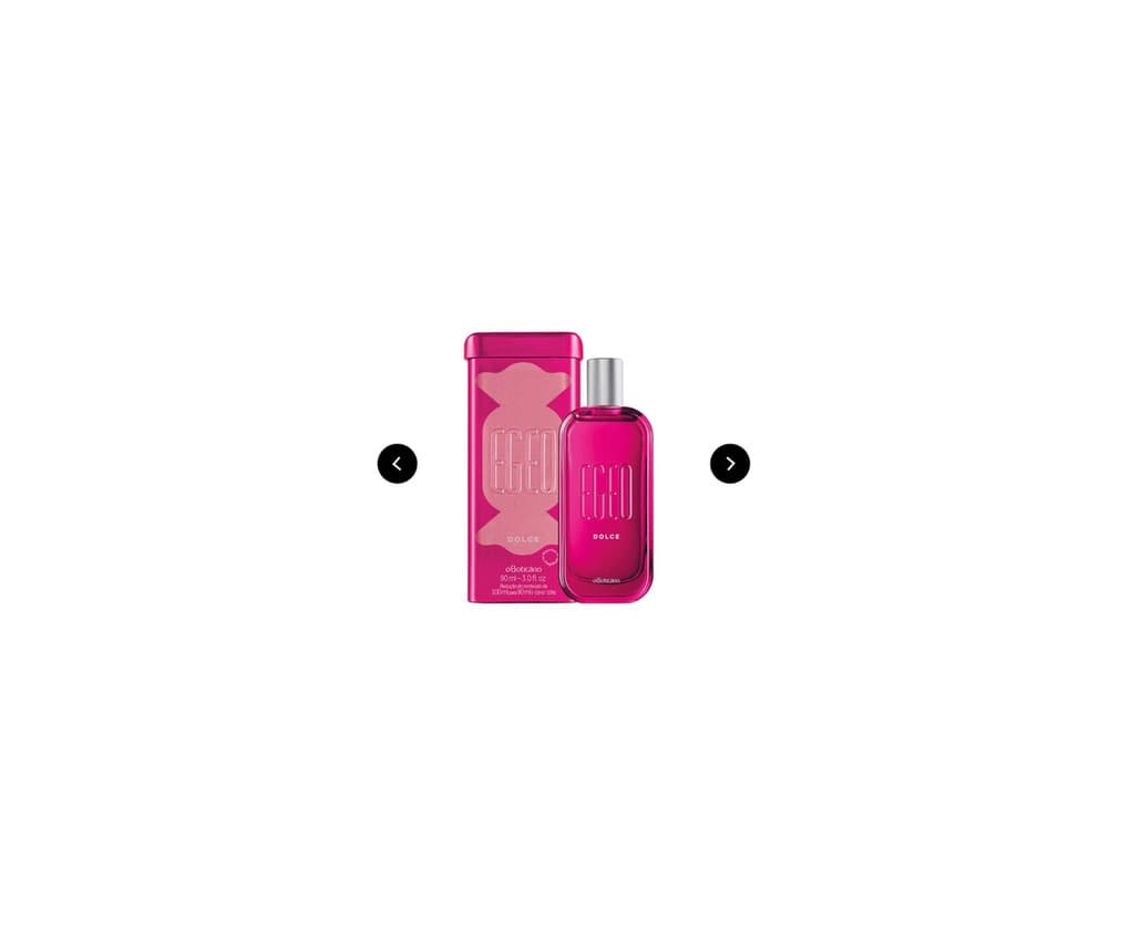 Producto Boticário- Perfume Egeo Eau de Toilette Dolce 