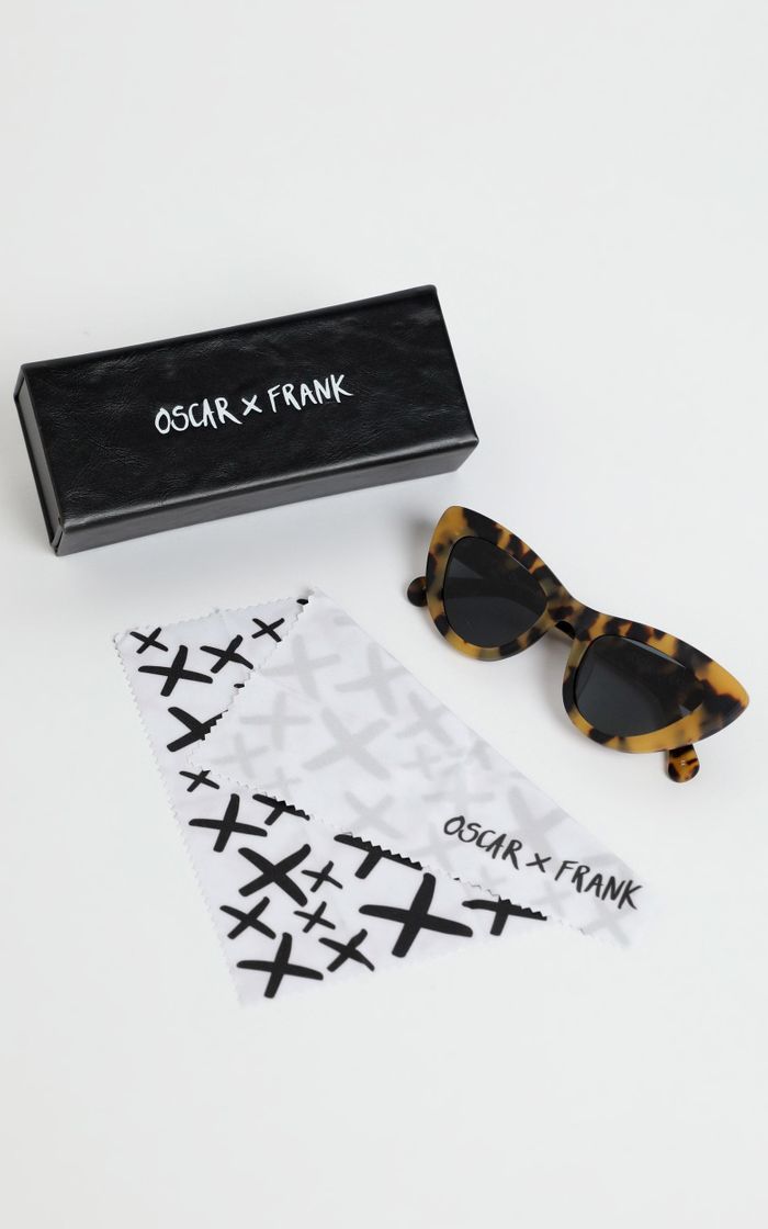 Moda Oscar & Frank - The Duomo Sunglasses in Matte Tort | Showpo