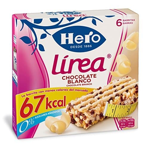 Producto Hero Línea Barritas de Cereales Integrales con Chocolate Blanco con Solo 67