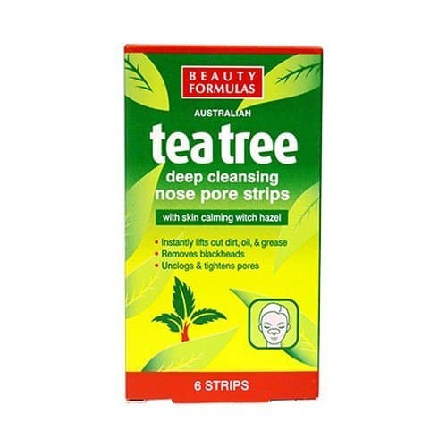 Belleza Beauty Formulas Australian tea tree deep cleansing nose pore strips